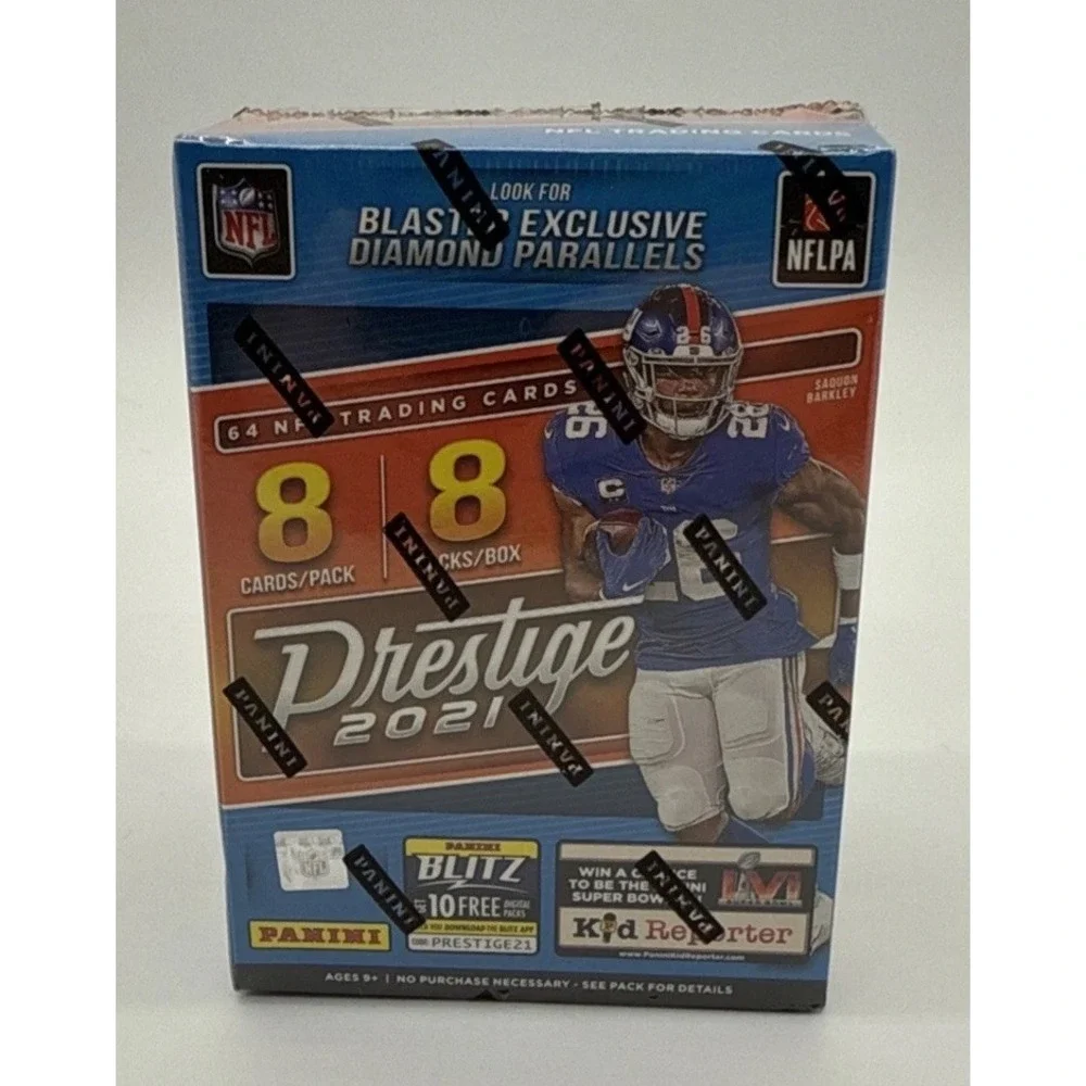 Panini 2021 NFL Prestige Football Trading Card‎ Blaster Box New